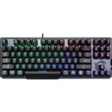 Teclado Gamer Msi Vigor Gk50 Elite Tkl Switch Rojos.