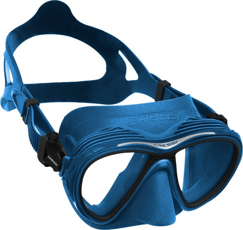 Visor Máscara Cressi Quantum Antiempañante Para Buceo Color Nery