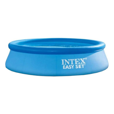 Alberca Inflable Redonda Intex Easy Set 28120 De 3.05m X 76cm 3853l Azul Caja