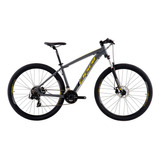 Bicicleta 29 Oggi Hacker Sport 2024 21v Cores Diversas Cor Grafite/amarelo Tamanho Do Quadro 19