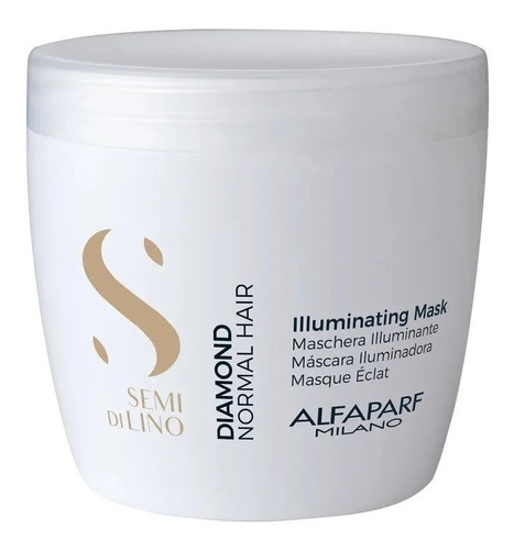 Máscara Iluminadora Delicado 500ml Alfaparf Sdl Diamond