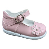 Zapato De Botita Para Bebe Niña Primeros Pasos Mod 217