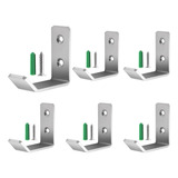 Yangzhi 6 Ganchos De Acero Inoxidable Para Puerta Trasera, G