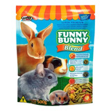 8 Ração Para Hamster Coelho Funny Bunny Blend 500g