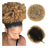 Preço Baixo Rabo De Cavalo Afro Curto Sintético Para Cabelo