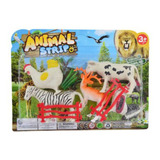 Set De Animales De Granja 8 Piezas En Blister 25x18cm 360268