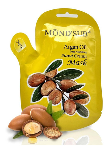 Mascarilla Hidratante Manos Argán Oil Mondsub