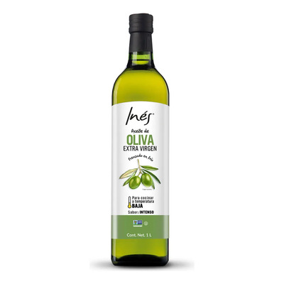 Aceite De Oliva Extra Virgen Sin Gluten Inés 1 Litro Sabor Intenso Prensado en Frio | MercadoLibre
