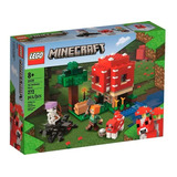 Lego Minecraft A Casa Cogumelo 21179 Original Lacrado