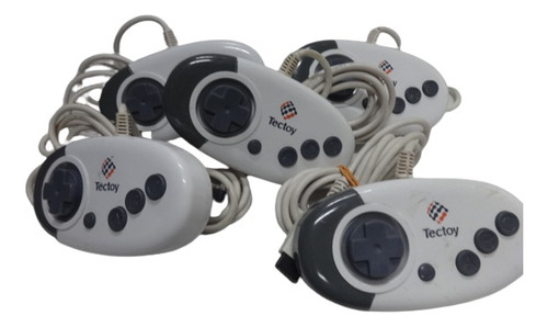 5 Controle Mega Drive 3 Botões Original Tectoy B