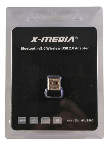 Adaptador Nano Usb Bluetooth V5.0 X-media Xm-ub500