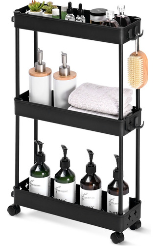 Estante Organizador De Cocina/baño De 3 Niveles, Carrito Org