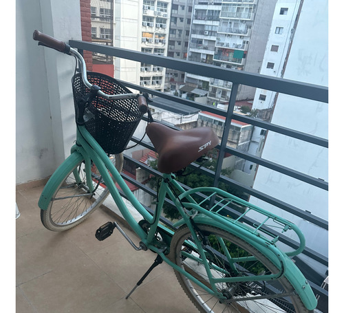 Bicicleta Usada Con Canasta Y Cambios Con 3 Veloc Sin Uso