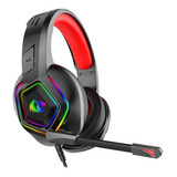 Headset Gamer Redragon Medea Rgb Drivers 50mm Preto H280