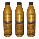 Kit (3 Unidades) Escova Progressiva G Blond 7 Em 1 - 500ml