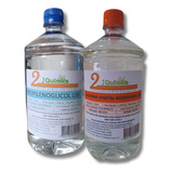 Glicerina Bidestilada Usp 1 Litro + Propilenoglicol 1 Litro