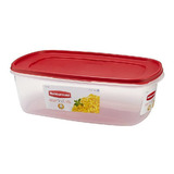 Vianda Plastica Easyfindlids 9,4lts Rubbermaid Color Rojo