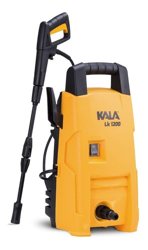 Lavadora De Alta Pressão Lk1305 1200w 127v C/ Regulagem Kala Cor Amarelo