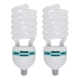 Limostudio [paquete De 2] 85w 6500k Cfl, Bombilla De Luz Flu