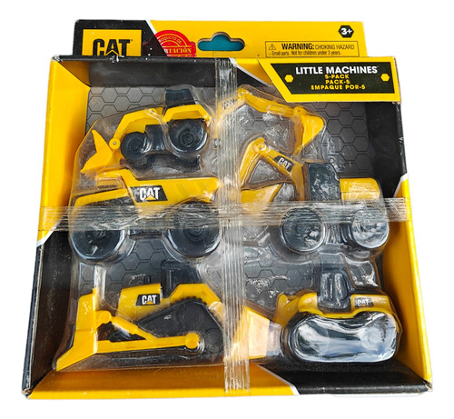 Kit De Mini Maquinas Cat (5 Piezas )