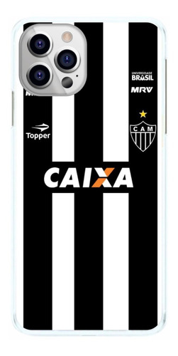 Capinha Atlético Mineiro Mg Camisa Preto E Branca Capa