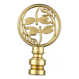4 Lâmpada Finial Tampa Botão Decorativo Finial Dourado