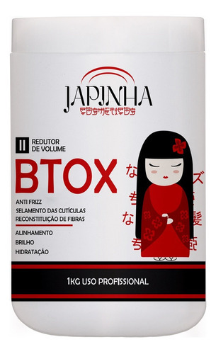 Btox Japonesa Antifrizz Óleo De Ojon Japinha Cosméticos 1l
