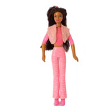Muñeca Barbie Disco Miniatura  2002 (13 Cm Alto) Promo !!!!