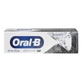 Kit C/ 3 Pasta De Dentes Oral-b 3d White Mineral Clean