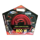 Kit De Cables De Instalacion 4 Gauges Potencia, Woofer, 6x9