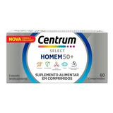 Vitamina Centrum Select Homem 50 Com Luteina 60 Comprimidos.
