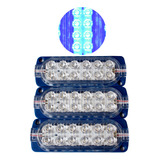 Modulo De Luz 12 Leds Azul 20 Piezas Ds