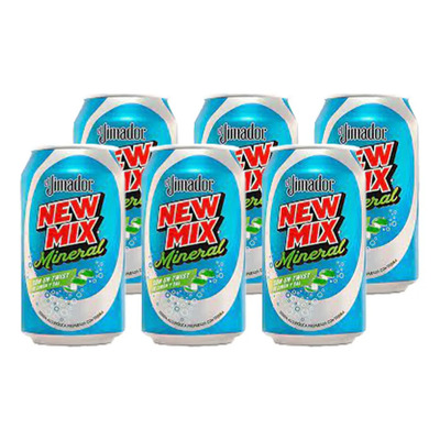 Pack De 6 New Mix Mineral Limon 350ml | MercadoLibre
