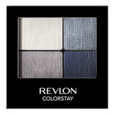 Sombras Colorstay Day To Night Quads Tono Passionate Color De La Sombra Blanco, Azul Marino, Gris, Azul Acero