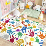 Capslpad Alfombra Infantil Para Sala De Juegos De 3 Pies 3 P