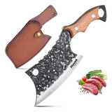 Huusk Cuchillo Japons Forjado A Mano Para Cortar Carne, Cuch