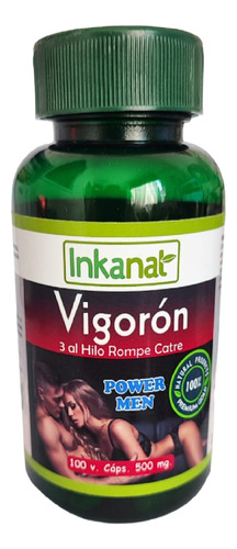 Vigoron Tres Al Hilo Rompe Catre 100 Capsulas C/u 500mg