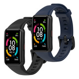 Wuwocj Set Of 2 Bands Compatible For Honor Band 6/huawei Ba.