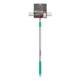 Mop Limpa Vidros Vidraça Box Noviça 27cm Rodo Com Cabo 1,15m