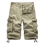 Pantalones Cortos De Playa Carga De Talla Grande Para Hombre