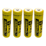4 Bateria 18650 15800mah 4.2v C/ Chip Série Gold Jws