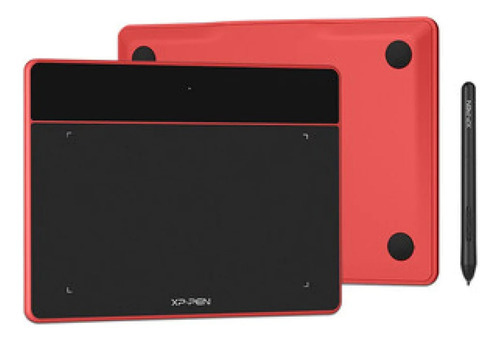 Tableta Digitalizadora Xp-pen Drawing Deco Fun S Rojo