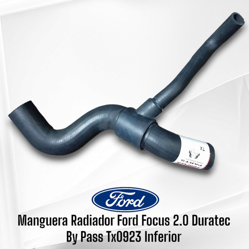 Manguera Radiador Ford Focus 2.0 By Pass (tx0923) Inferior  Foto 2