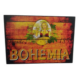 Cerveza Bohemia Vintage Cuadro Cartel Bar Cantina C722