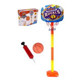 Cesta De Basquete Infantil Quintal Pedestal Bola E Bomba