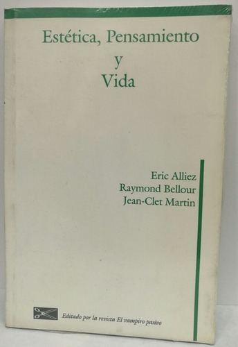 Estética, Pensamiento Y Vida Libro Usado 8/10 Pasta Rústica