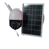 Cámara Robot Ip67 Solar 1080p Domo Solar Wifi Jortan
