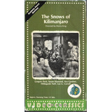 Las Nieves Del Kilimanjaro Gregory Peck Vhs Importado Ingles