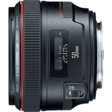 Lente Estándar Canon Ef, 50mm F/1.2l Usm, Color Negro