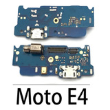 Placa Conector De Carga Compativel Com Moto E4